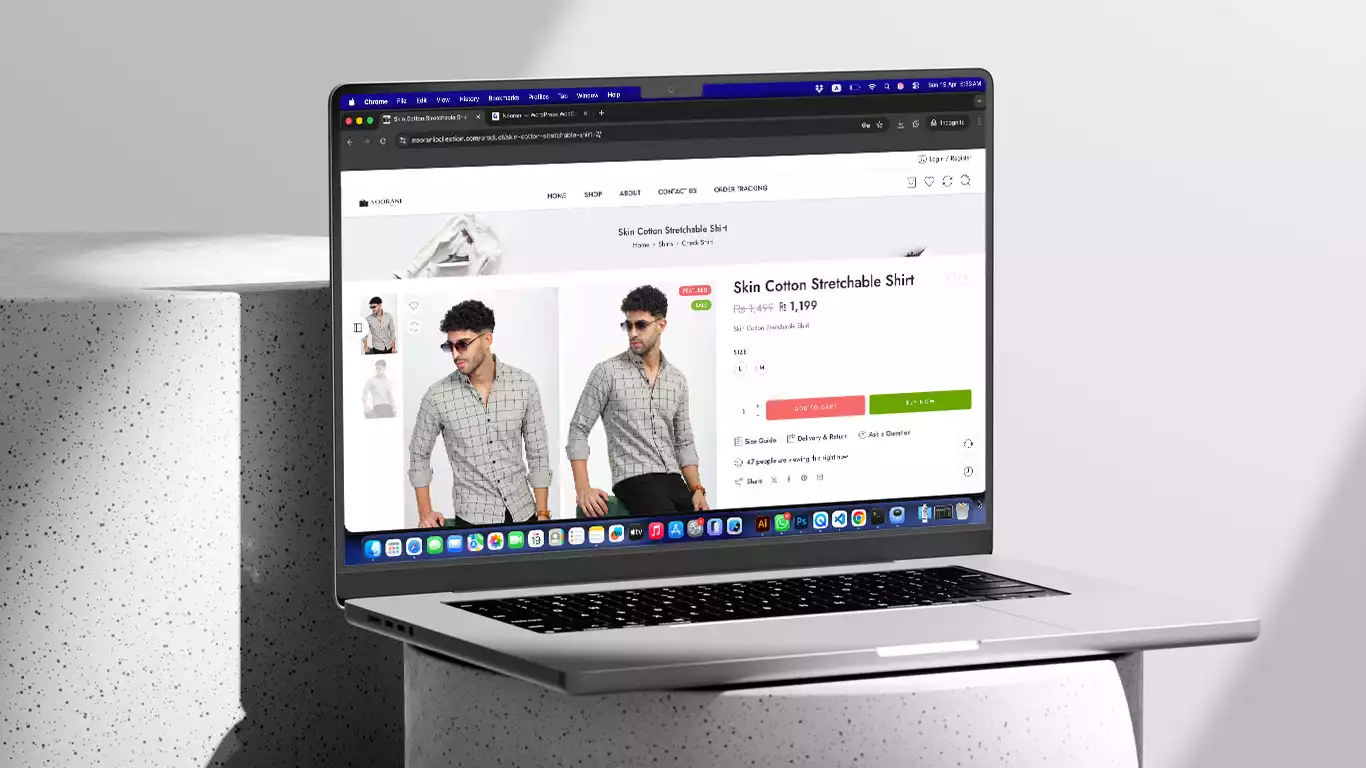 Noorani product page
