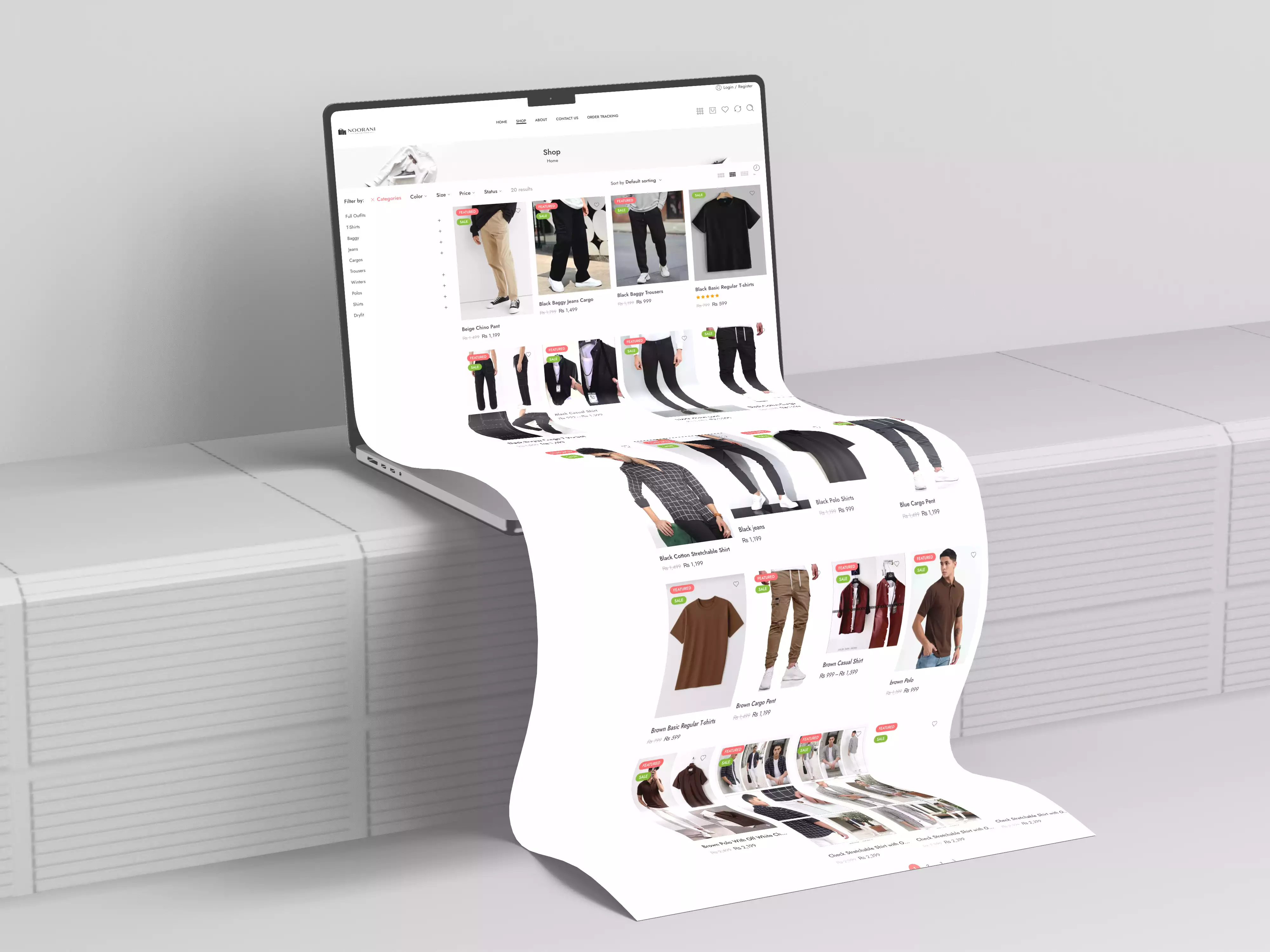 Noorani shop design