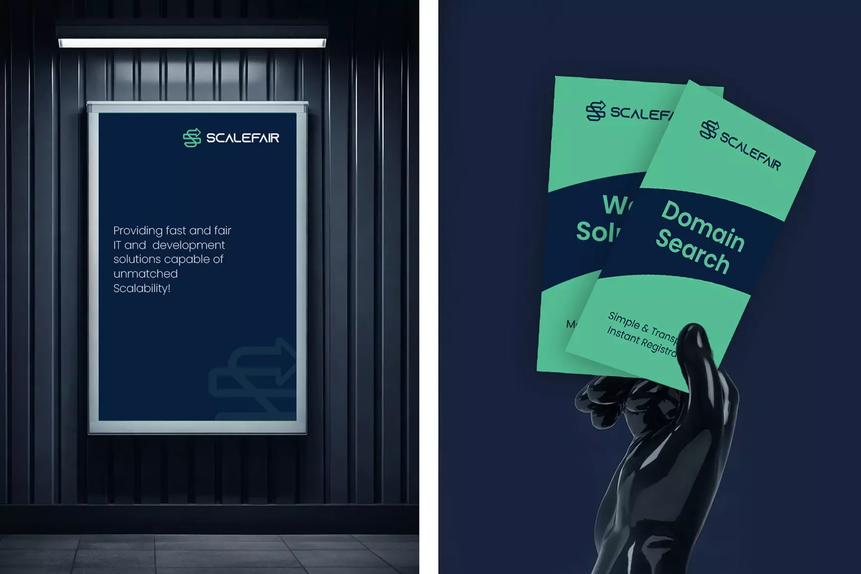 Brand signage mockup