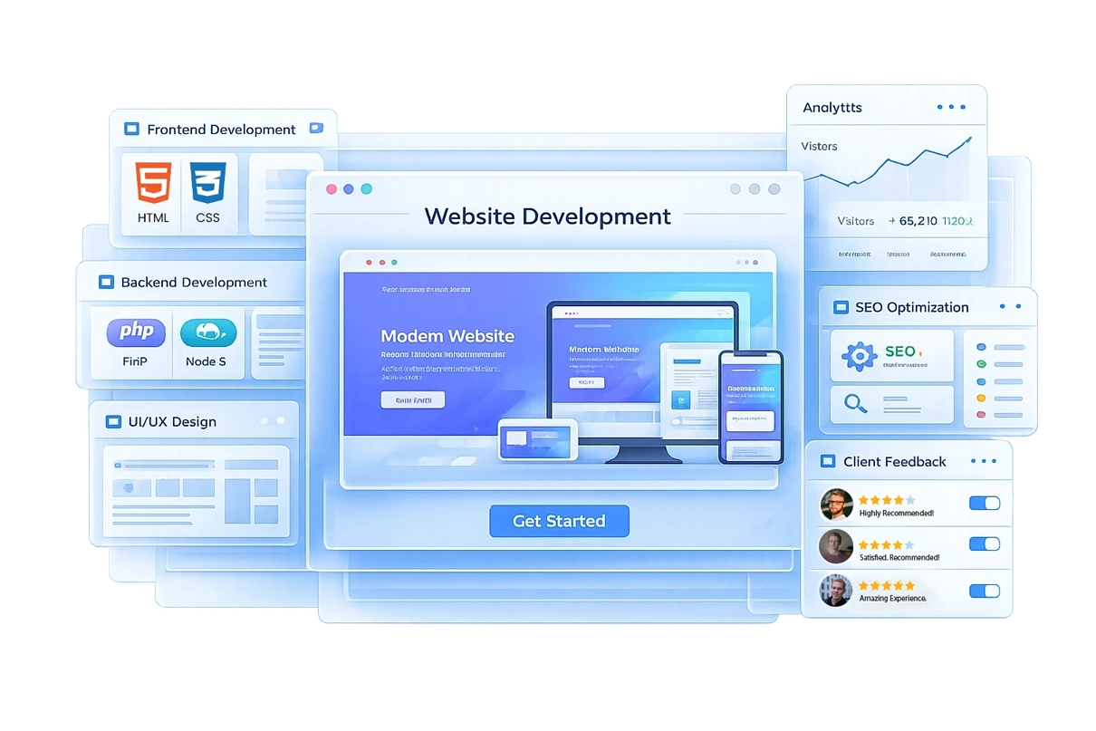 Web development services